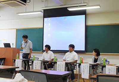 地域で支える服薬介助研修の様子